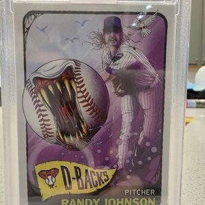 Prohect 70 Randy Johnson D-Backs Baseball Card